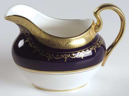Georgian Cobalt Creamer