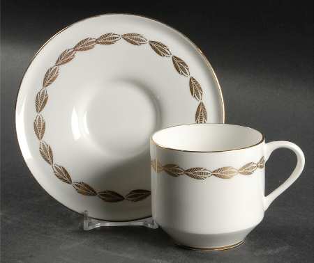 George Town Footed Cup & Saucer Set