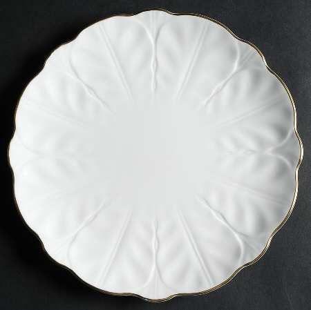 Golden Crocus (Coupe) Luncheon Plate