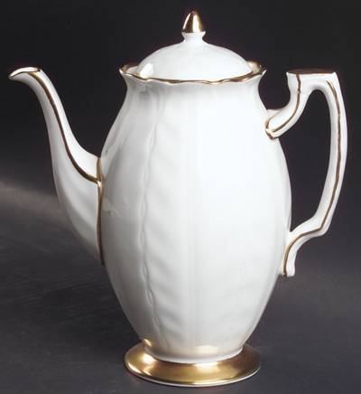 Golden Crocus (Coupe) Mini Coffee Pot & Lid
