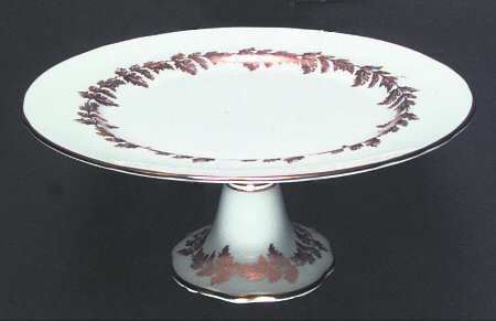Golden Harvest 10" Diameter Pedestal Cake Stand