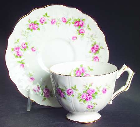 Grotto Rose Breakfast Cup & Saucer Set