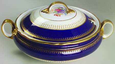 Hatfield Cobalt Blue Tureen &  Lid