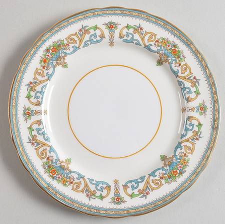 Henley (Scalloped, Gold Trim) Bread & Butter Plate
