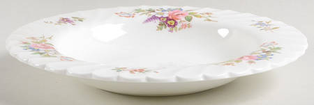 Howard Sprays Rim Soup Bowl by John  Aynsley & Sons