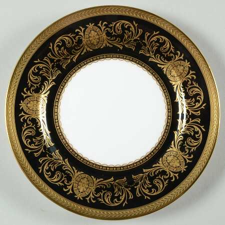 Imperial Onyx (Black) Bread & Butter Plate