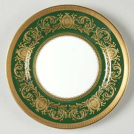 Imperial Laurel Green Bread & Butter Plate