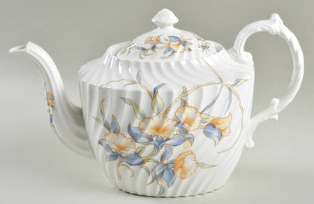 Just Orchids Teapot & Lid