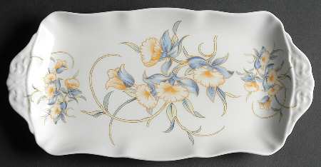 Just Orchids Large Sandwich Tray