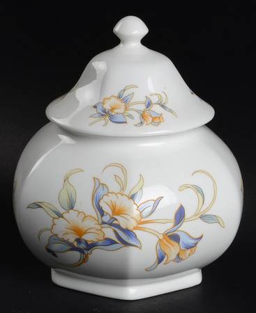 Just Orchids Candy Jar & Lid