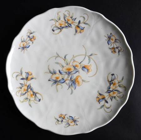 Just Orchids Cake Plate