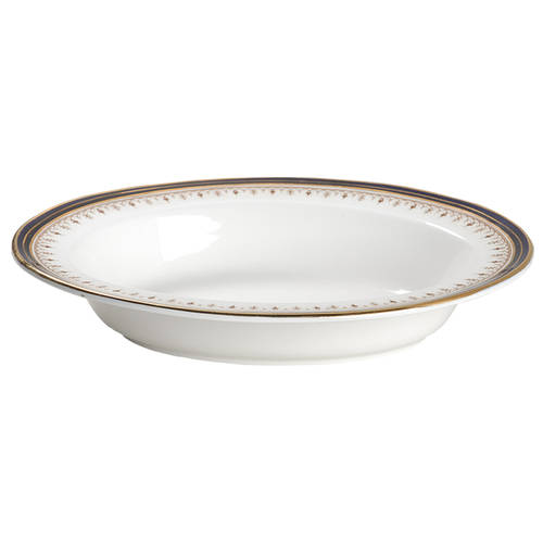 Leighton Cobalt (Smooth) 10" Oval Vegetable Bowl