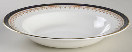 Leighton Cobalt (Smooth) Rim Soup Bowl