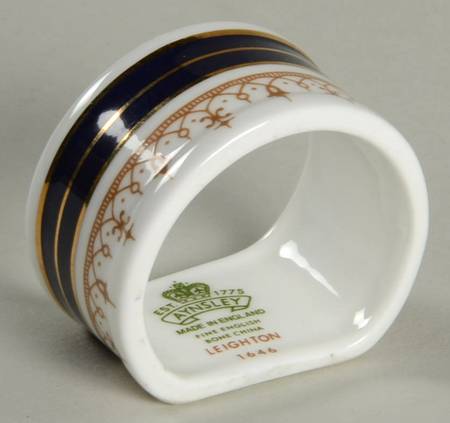 Leighton Cobalt (Smooth) Napkin Ring
