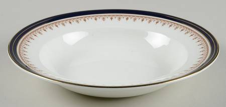 Leighton Cobalt (Smooth) Rim Soup Bowl