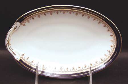 Leighton Cobalt (Smooth) Pickle Dish