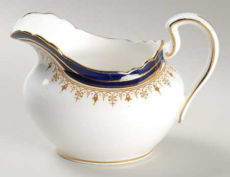 Leighton Cobalt (Scalloped) Creamer