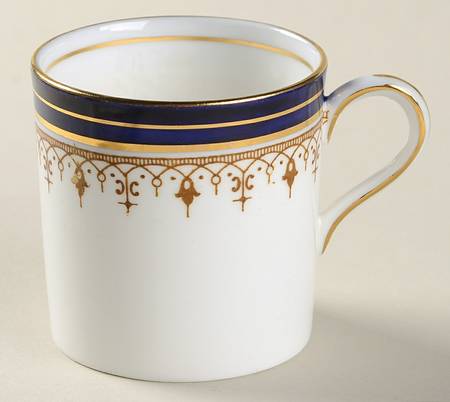 Leighton Cobalt (Scalloped) Flat Demitasse Cup