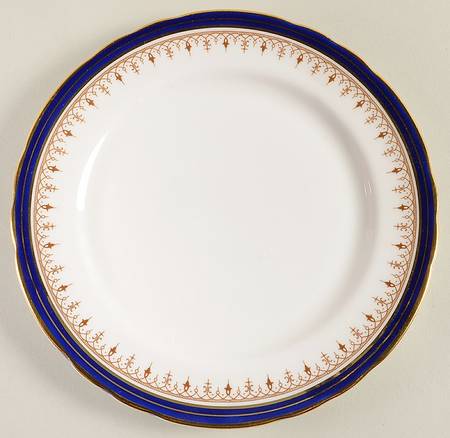 Leighton Cobalt (Scalloped) Salad Plate