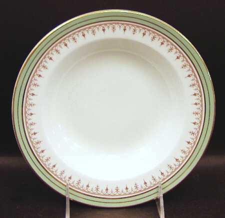 Lincoln Green Rim Soup Bowl
