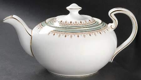 Lincoln Green Teapot & Lid