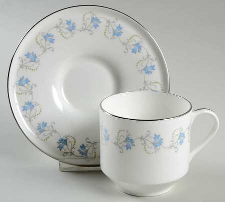 Lingate Flat Cup & Saucer Set