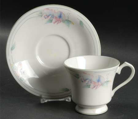 Little Sweetheart Footed Cup & Saucer Set