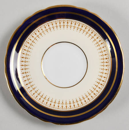 Lynton Cobalt Blue Saucer for Cream Soup Bowl