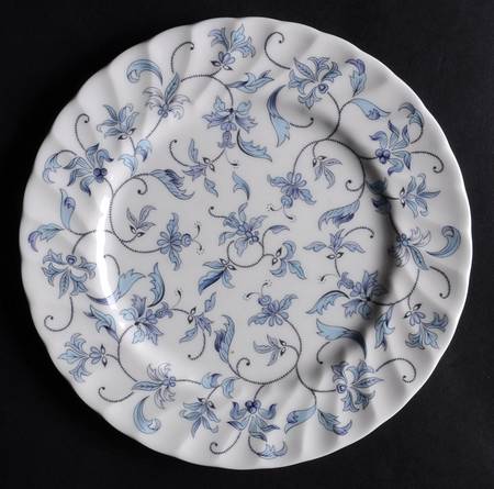 Madrigal Blue Bread & Butter Plate