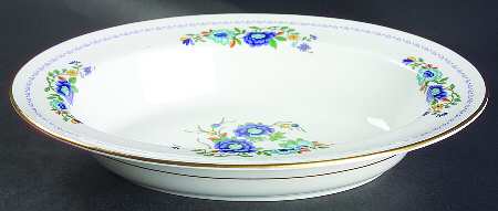 Marlina 10" Oval Vegetable Bowl by John  Aynsley & Sons