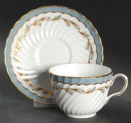 Marjorie Flat Cup & Saucer Set