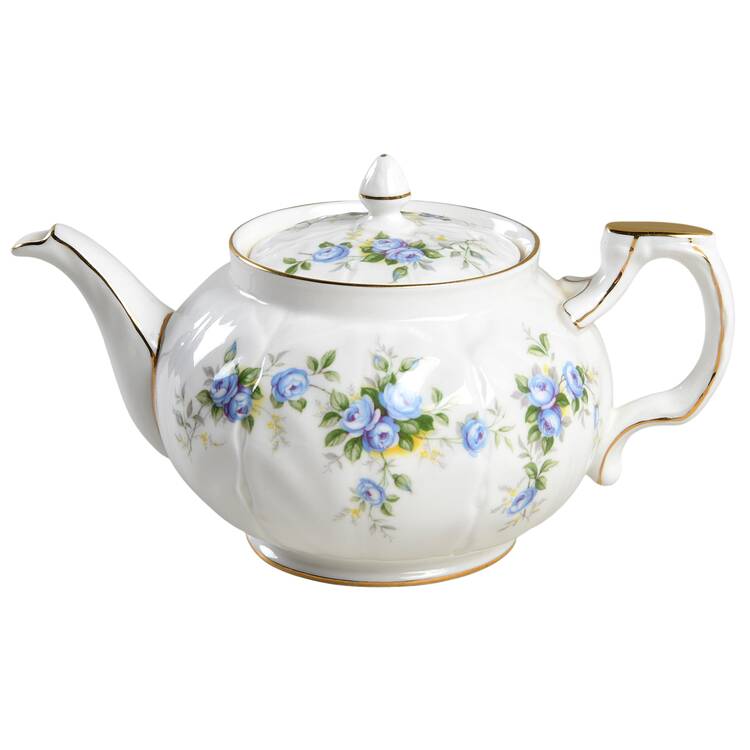 Marine Rose Mini Teapot & Lid