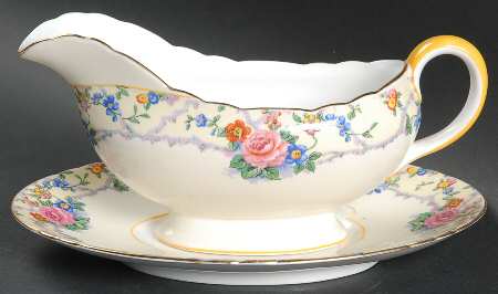 Melrose Gravy Boat & Underplate