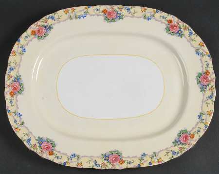 Melrose 15" Oval Serving Platter