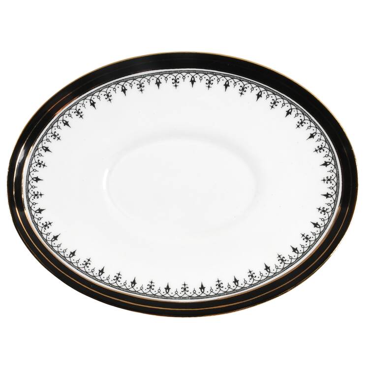 Midnight Underplate for Gravy Boat