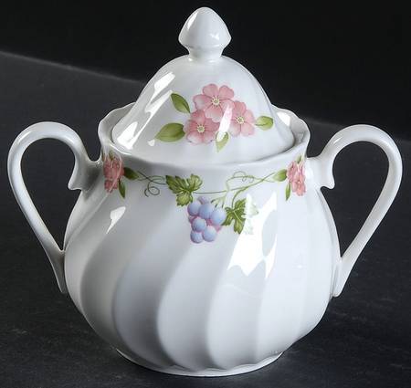 Moselle Sugar Bowl & Lid