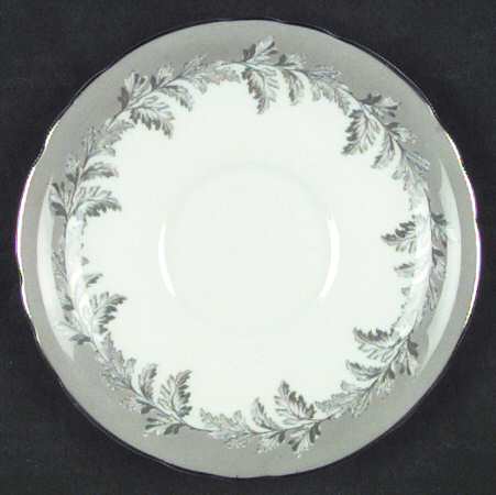 Oak Leaf Gray (Gray Edge, Scalloped) by John  Aynsley &amp; Sons