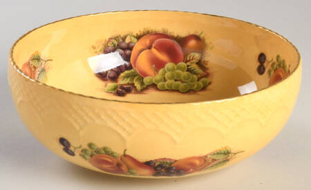 Orchard Gold 7" Round Sovereign Bowl by John  Aynsley & Sons