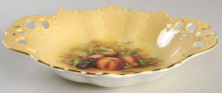 Orchard Gold Pierced Bon Bon by John  Aynsley & Sons