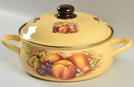 Orchard Gold 5 Qtt Metal Dutch Oven & Lid by John  Aynsley & Sons
