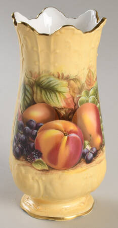Orchard Gold 6 Victorian Vase by John  Aynsley & Sons