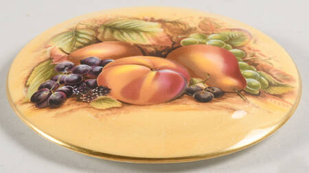 Orchard Gold Lid for 1" Round Box by John  Aynsley & Sons