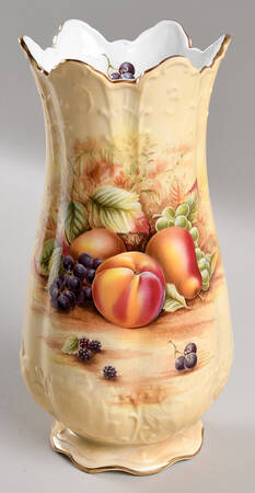Orchard Gold 8" Vase by John  Aynsley & Sons