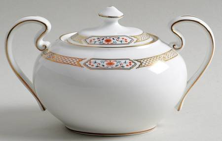 Orient Sugar Bowl & Lid