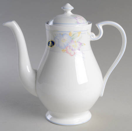 Papillon Blue Coffee Pot & Lid