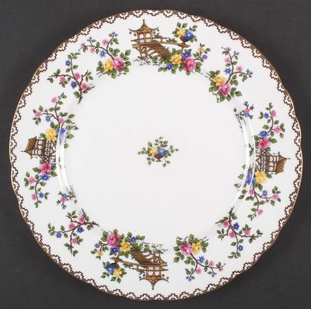 Pagoda Dinner Plate