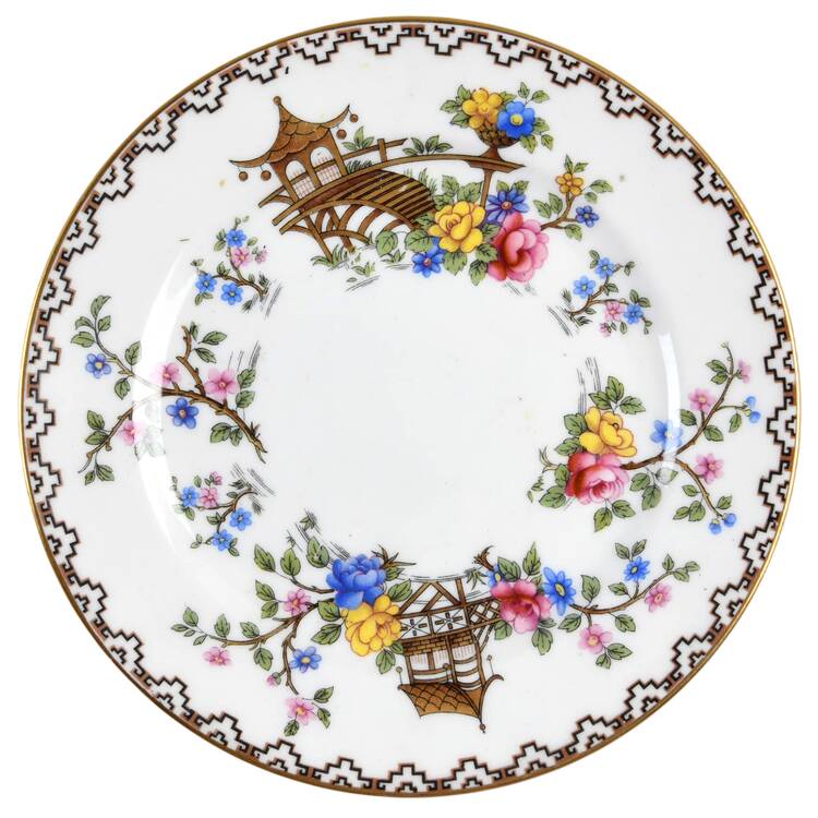Pagoda Bread & Butter Plate