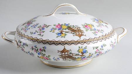 Pagoda Round Covered Vegetable