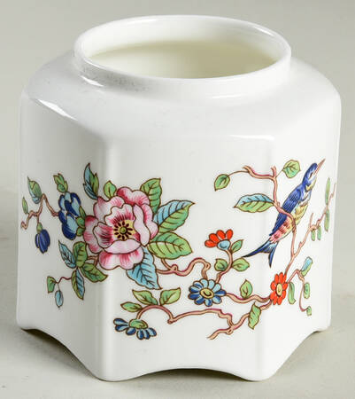 Pembroke (Gold Trim) Pagoda Candy Box, No Lid by John  Aynsley & Sons