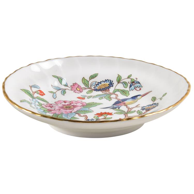Pembroke (Gold Trim) Fruit/Dessert (Sauce) Bowl